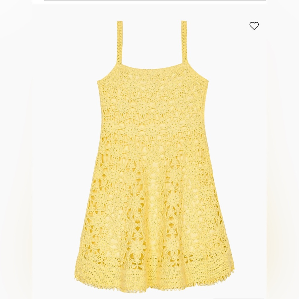 Maje
Crochet Strappy Mini Dress